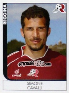 Figurina Simone Cavalli - Calciatori 2005-2006 - Panini