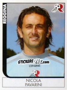 Sticker Nicola Pavarini - Calciatori 2005-2006 - Panini