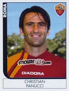 Sticker Christian Panucci - Calciatori 2005-2006 n. 366 - Panini