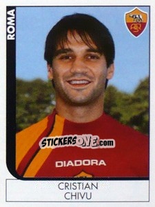 Sticker Cristian Chivu - Calciatori 2005-2006 n. 368 - Panini