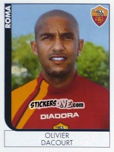 Sticker Olivier Dacourt - Calciatori 2005-2006 n. 373 - Panini