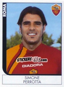 Sticker Simone Perrotta - Calciatori 2005-2006 n. 376 - Panini