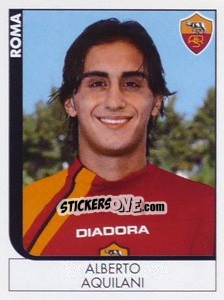 Cromo Alberto Aquilani - Calciatori 2005-2006 - Panini