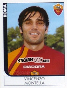 Figurina Vincenzo Montella - Calciatori 2005-2006 - Panini