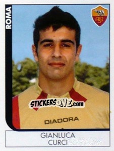 Sticker Gianluca Curci - Calciatori 2005-2006 n. 384 - Panini