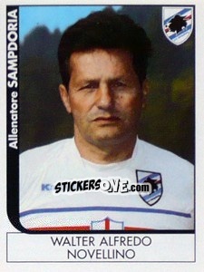 Sticker Walter Alfredo Novellino (Allenatore) - Calciatori 2005-2006 - Panini