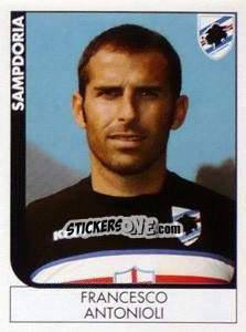 Sticker Francesco Antonioli - Calciatori 2005-2006 n. 389 - Panini