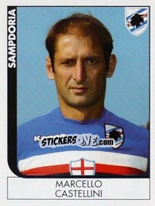 Sticker Marcello Castellini - Calciatori 2005-2006 n. 390 - Panini