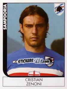 Sticker Cristian Zenoni - Calciatori 2005-2006 n. 392 - Panini