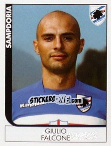 Sticker Giulio Falcone - Calciatori 2005-2006 - Panini