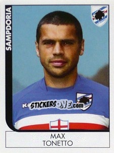 Sticker Max Tonetto - Calciatori 2005-2006 n. 398 - Panini