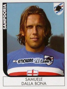 Sticker Samuele Dalla Bona - Calciatori 2005-2006 n. 399 - Panini