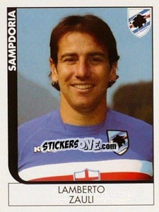 Figurina Lamberto Zauli - Calciatori 2005-2006 - Panini