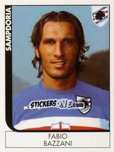 Figurina Fabio Bazzani - Calciatori 2005-2006 - Panini