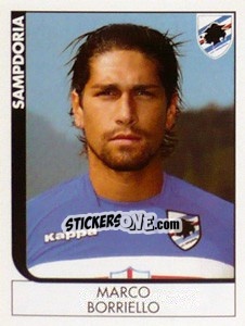 Figurina Marco Borriello - Calciatori 2005-2006 - Panini