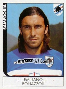 Cromo Emiliano Bonazzoli - Calciatori 2005-2006 - Panini