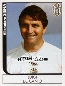 Sticker Luigi De Canio (Allenatore) - Calciatori 2005-2006 n. 412 - Panini