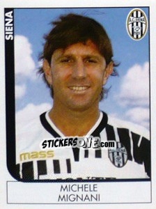 Sticker Michele Mignani - Calciatori 2005-2006 n. 417 - Panini