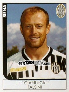 Sticker Gianluca Falsini - Calciatori 2005-2006 - Panini