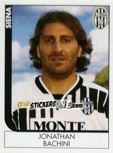 Sticker Jonathan Bachini - Calciatori 2005-2006 n. 422 - Panini