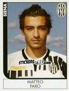 Figurina Matteo Paro - Calciatori 2005-2006 - Panini