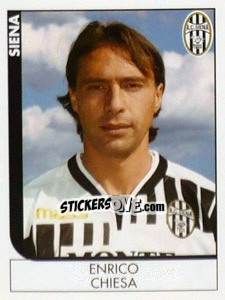 Sticker Enrico Chiesa - Calciatori 2005-2006 n. 430 - Panini