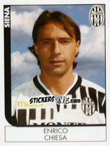 Sticker Enrico Chiesa - Calciatori 2005-2006 - Panini