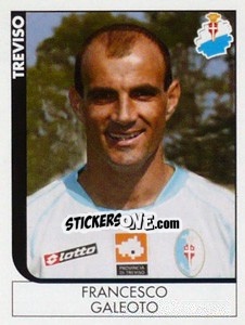 Figurina Francesco Galeoto - Calciatori 2005-2006 - Panini