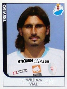 Sticker William Viali - Calciatori 2005-2006 - Panini