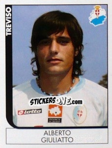 Sticker Alberto Giuliato - Calciatori 2005-2006 - Panini