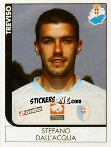 Sticker Stefano Dall'Aqua - Calciatori 2005-2006 - Panini