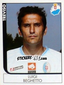 Sticker Luigi Beghetto - Calciatori 2005-2006 n. 453 - Panini