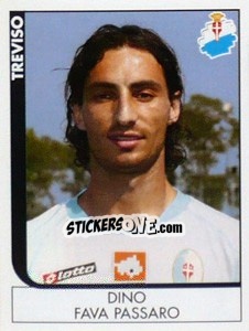 Sticker Dina Fava Passaro - Calciatori 2005-2006 n. 454 - Panini