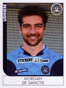 Figurina Morgan De Sanctis - Calciatori 2005-2006 - Panini