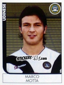 Cromo Marco Motta - Calciatori 2005-2006 - Panini