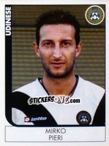 Sticker Mirko Pieri - Calciatori 2005-2006 - Panini