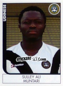 Sticker Sulley Ali Muntari - Calciatori 2005-2006 n. 469 - Panini