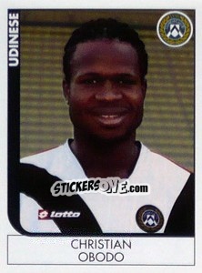 Sticker Christian Obodo - Calciatori 2005-2006 n. 470 - Panini