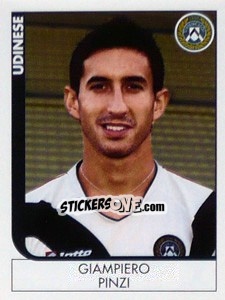 Sticker Giampiero Pinzi - Calciatori 2005-2006 - Panini