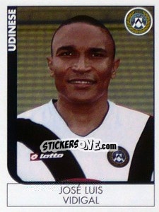 Sticker Jose Luis Vidigal - Calciatori 2005-2006 n. 472 - Panini