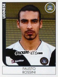 Sticker Fausto Rossini - Calciatori 2005-2006 n. 475 - Panini