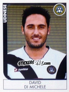 Sticker David Di Michele - Calciatori 2005-2006 n. 479 - Panini