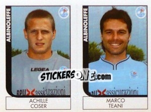 Sticker Coser / Teani  - Calciatori 2005-2006 - Panini