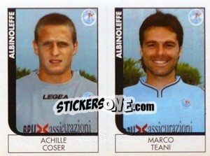 Cromo Coser / Teani  - Calciatori 2005-2006 - Panini