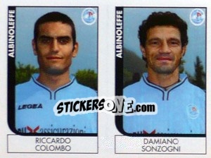 Sticker Colombo / Sonzogni  - Calciatori 2005-2006 - Panini