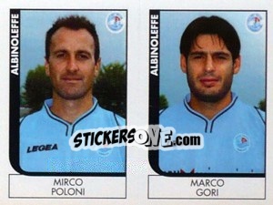 Sticker Poloni / Gori  - Calciatori 2005-2006 n. 487 - Panini