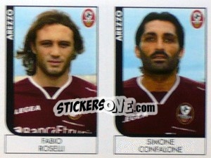 Sticker Roselli / Confalone  - Calciatori 2005-2006 n. 496 - Panini
