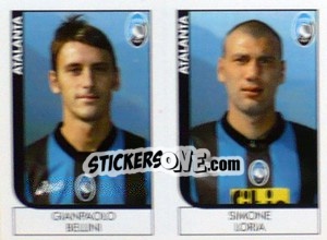 Sticker Bellini / Loria  - Calciatori 2005-2006 n. 501 - Panini