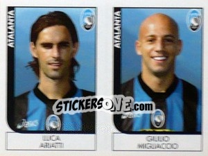 Sticker Ariatti / Migliaccio  - Calciatori 2005-2006 n. 503 - Panini