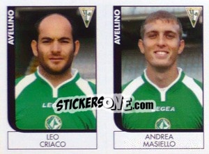 Cromo Criaco / Masiello  - Calciatori 2005-2006 - Panini